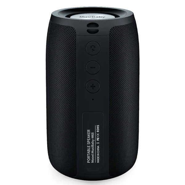 Bluetooth Speaker MusiBaby Speakers Outdoor Portable Waterproof Wireless Speaker