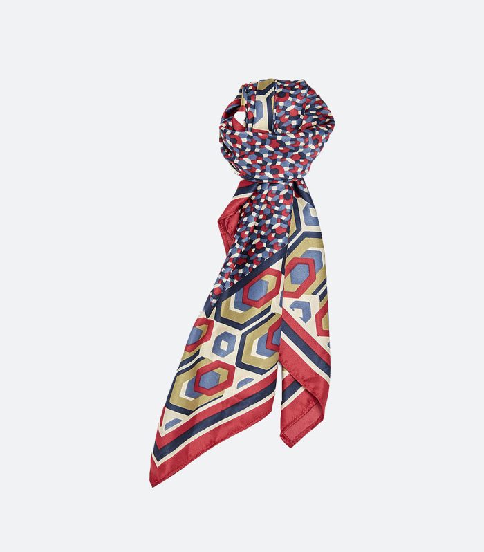Geometric print Scarf